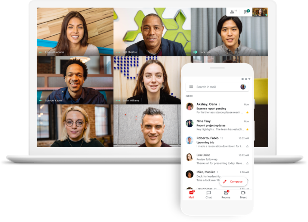 Google Workspace - Google Meet videoneuvottelu