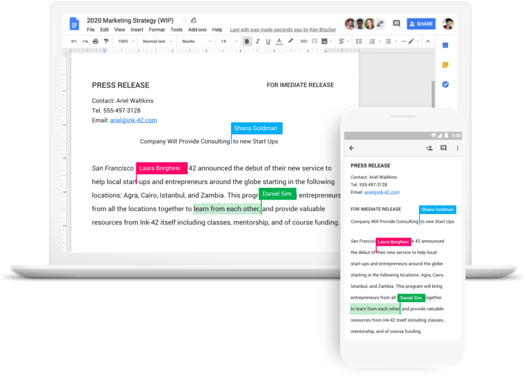 Google Workspace - kaikilla laitteilla saumattomasti